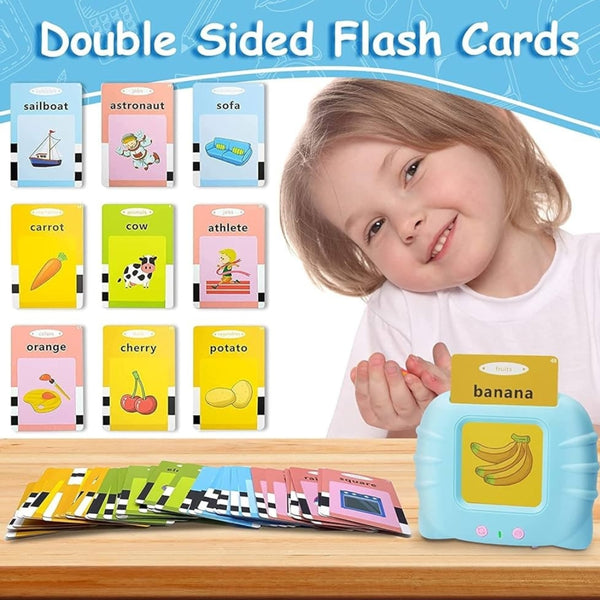 Talking-Flash-Cards-Educational Learning Toys for Kids early talking English Words