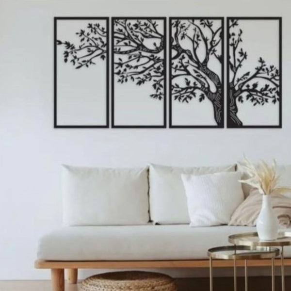 Reboch decor Brand Set of 4 tree wall art